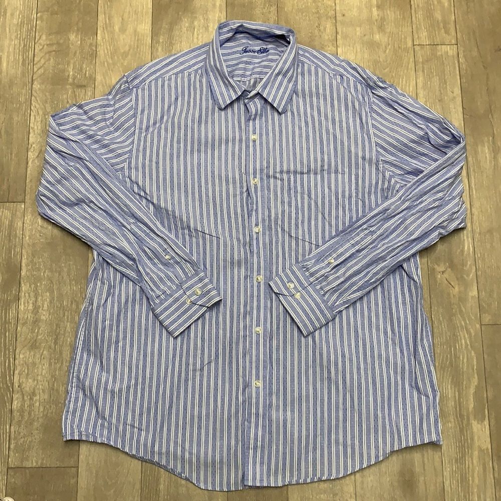 Mens‎ Tasso Elba Button Up Casual Shirt